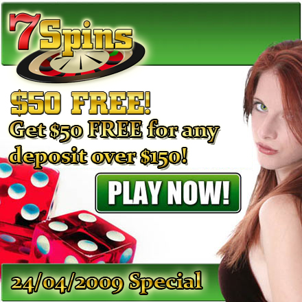7Spins Online Casino Promotion